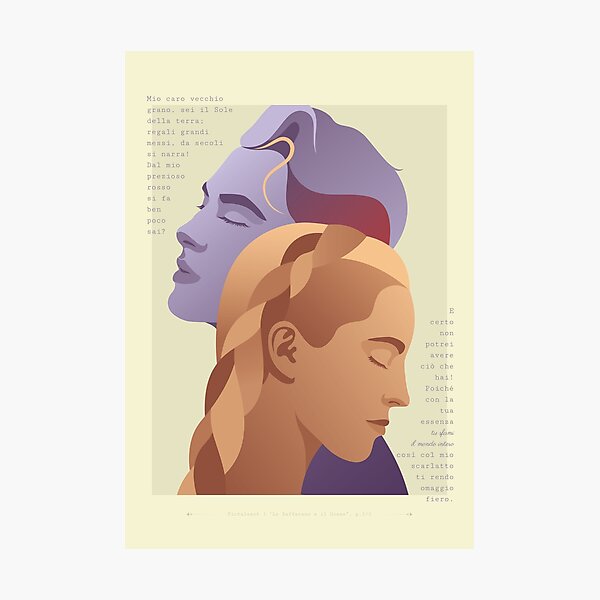 Item preview, Illustrated Poem 'Saffron and Wheat' (Part 3/3) designed and sold by Pictaleart.