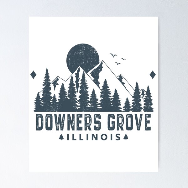 Item preview, Downers Grove Illinois Mountain Souvenir designed and sold by Wild-Outside.