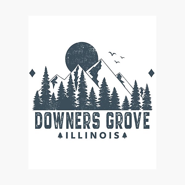 Item preview, Downers Grove Illinois Mountain Souvenir designed and sold by Wild-Outside.