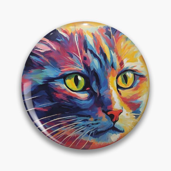 Item preview, Fauvism style art cats 2024 pt14 designed and sold by cloudzer0000.
