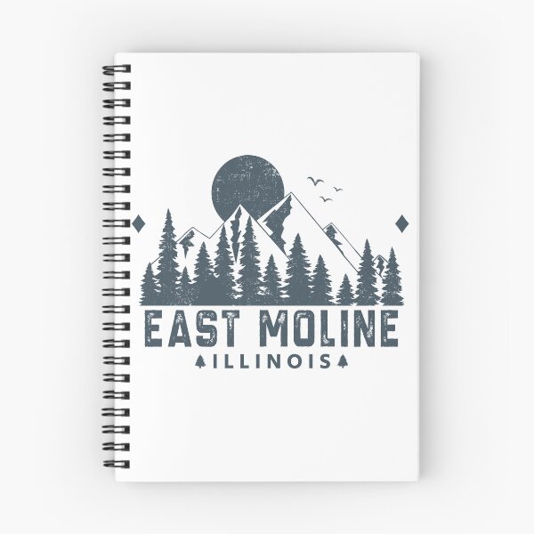 Item preview, East Moline Illinois Mountain Souvenir designed and sold by Wild-Outside.
