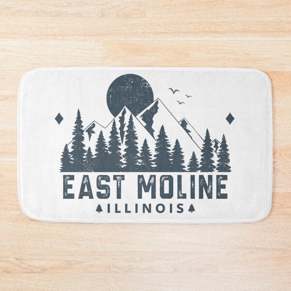 Item preview, East Moline Illinois Mountain Souvenir designed and sold by Wild-Outside.
