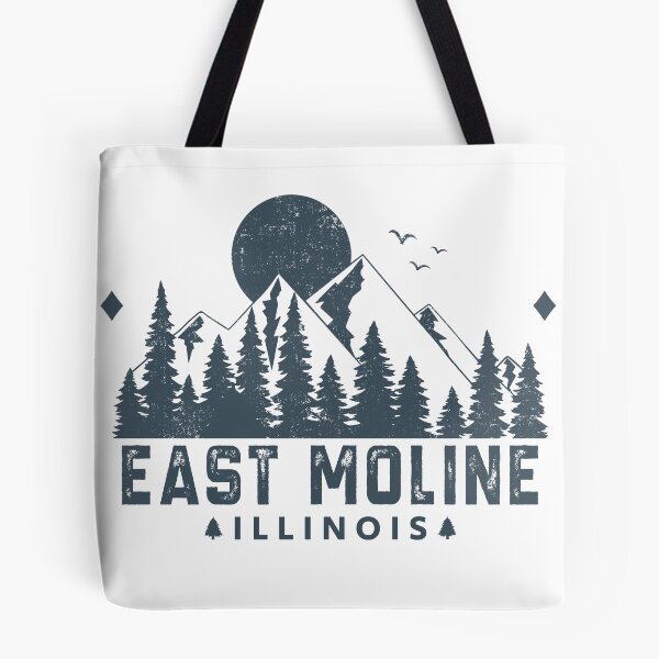 Item preview, East Moline Illinois Mountain Souvenir designed and sold by Wild-Outside.