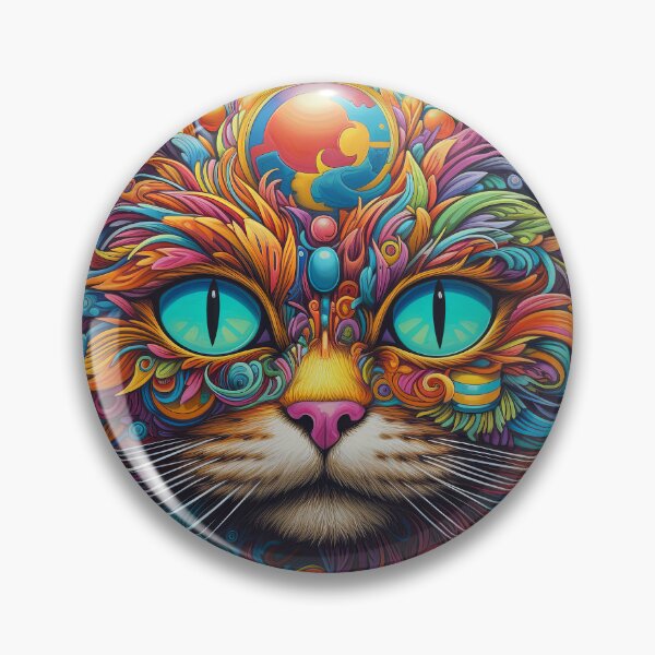Item preview, Graphic cat wallpaper designed and sold by KreaKat.