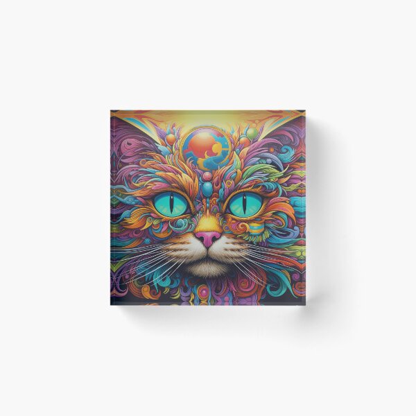 Item preview, Graphic cat wallpaper designed and sold by KreaKat.