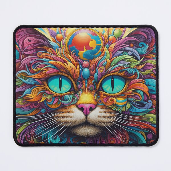 Item preview, Graphic cat wallpaper designed and sold by KreaKat.