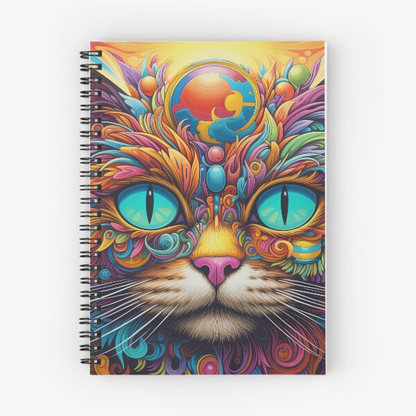 Item preview, Graphic cat wallpaper designed and sold by KreaKat.