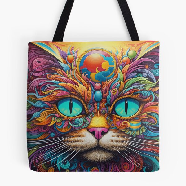 Item preview, Graphic cat wallpaper designed and sold by KreaKat.