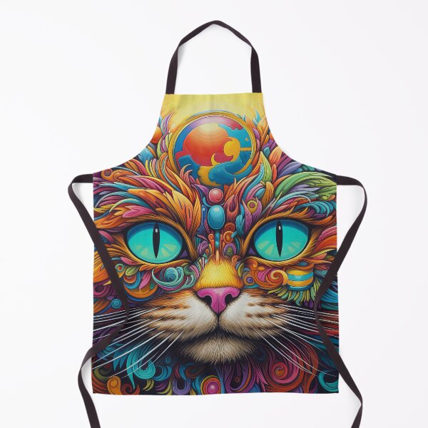Item preview, Graphic cat wallpaper designed and sold by KreaKat.