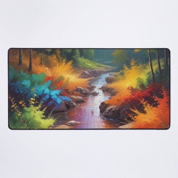 Item preview, Beautiful Abstract Scenery painting artwork print design  designed and sold by Anshu3813.