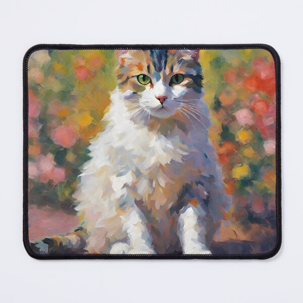 Item preview, Impressionism style art cats 2024 pt2 designed and sold by cloudzer0000.