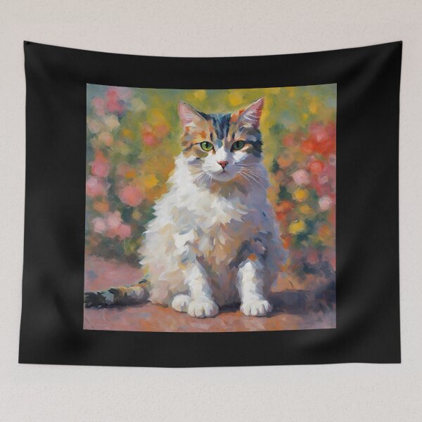 Item preview, Impressionism style art cats 2024 pt2  designed and sold by cloudzer0000.