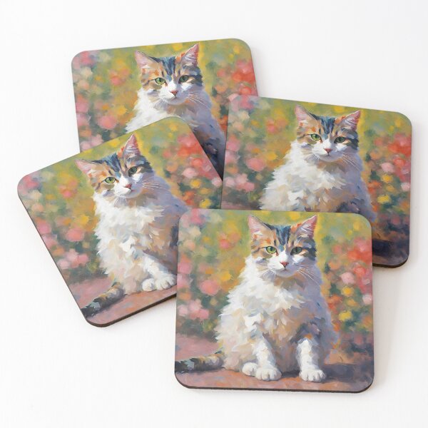 Item preview, Impressionism style art cats 2024 pt2  designed and sold by cloudzer0000.