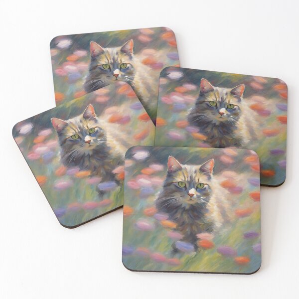 Item preview, Impressionism style art cats 2024 pt4 designed and sold by cloudzer0000.