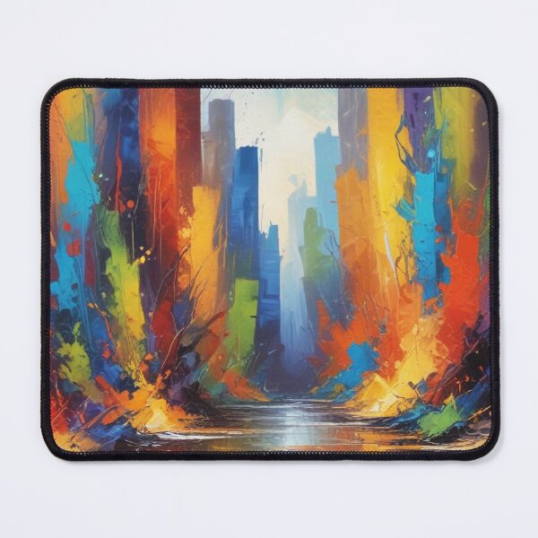 Item preview, Beautiful Abstract Scenery painting artwork print design  designed and sold by Anshu3813.