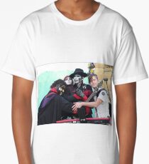 Robot group hug Long T-Shirt