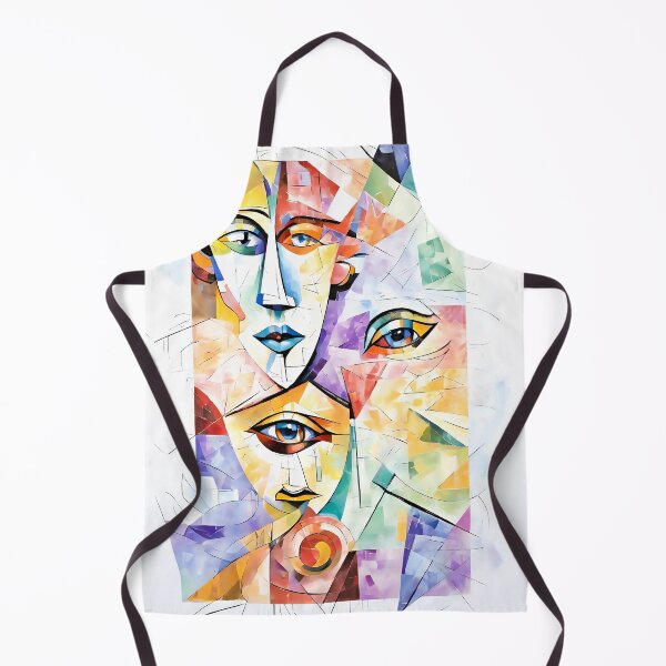 Aperçu de l'œuvre Portrait cubisme A29 créée et vendue par ATartelin.
