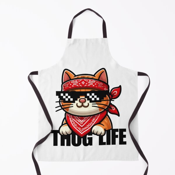 Item preview, Thug life Kitty designed and sold by cave-canvas.