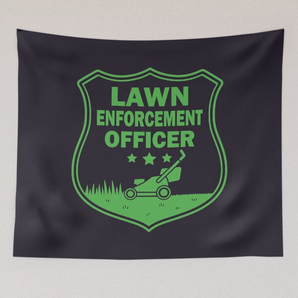 Item preview, Funny Lawn Enforcement Officer Dad Fathers Day designed and sold by SenkinGraphics.