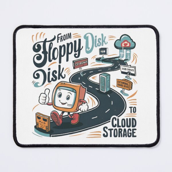 Item preview, FLOPPY DISK To CLOUD STORAGE designed and sold by Markerinx.