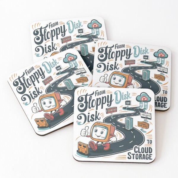 Item preview, FLOPPY DISK To CLOUD STORAGE designed and sold by Markerinx.