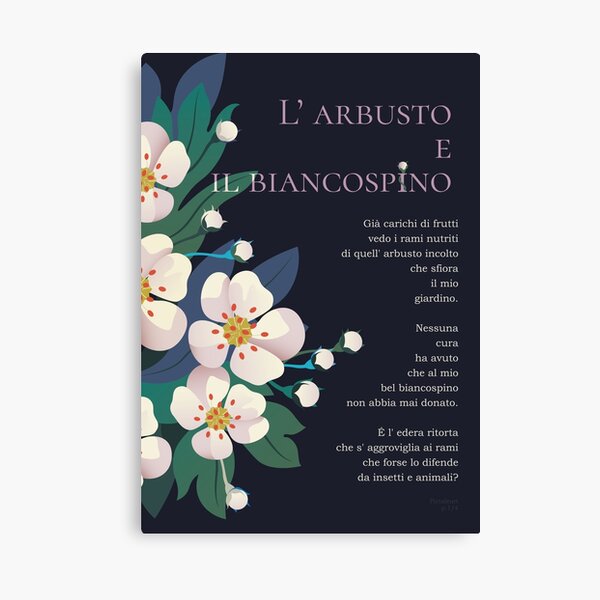 Item preview, Illustrated poem "Shrub and hawthorn". Part 1/4 designed and sold by Pictaleart.