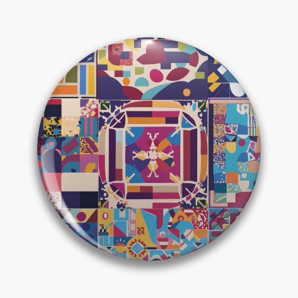 Item preview, vibrant mosaic designed and sold by ericrautenbach.