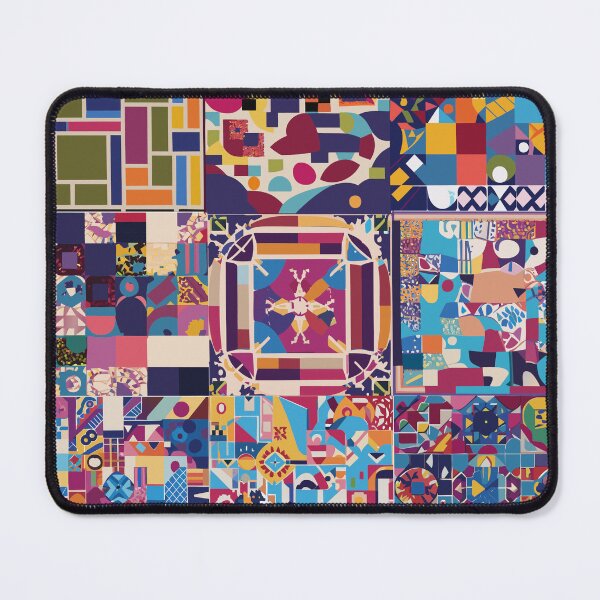 Item preview, vibrant mosaic designed and sold by ericrautenbach.