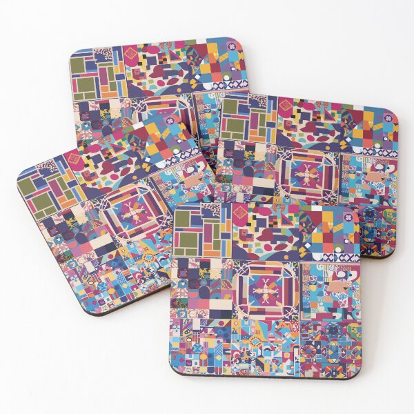 Item preview, vibrant mosaic designed and sold by ericrautenbach.