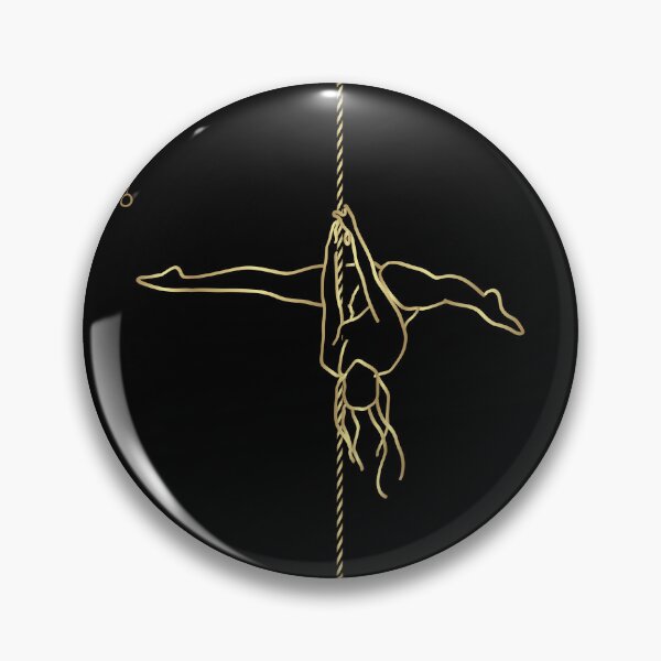 Item preview, Pole dancing illustration designed and sold by MarieBlly.