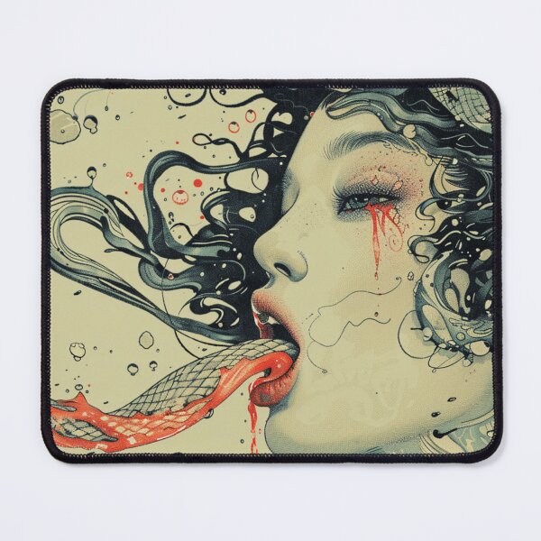 Item preview, Lamia Japanese Mythology Mythos Medusa designed and sold by Nightarcade.