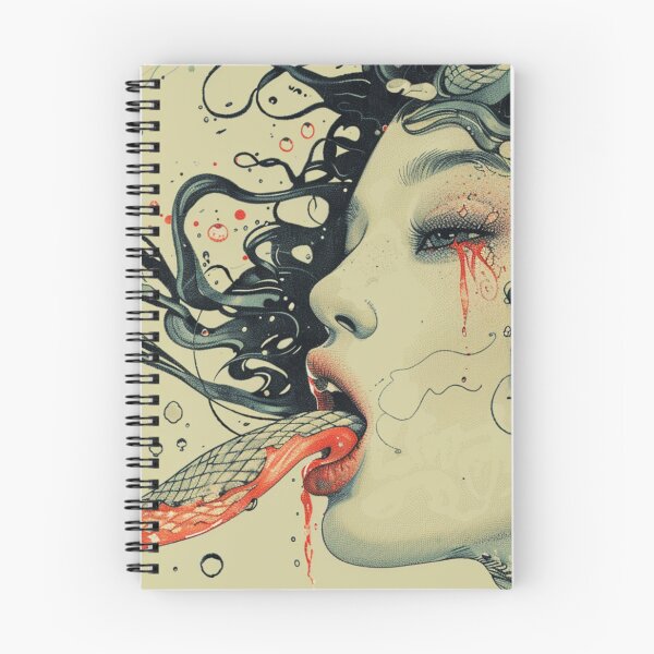 Item preview, Lamia Japanese Mythology Mythos Medusa designed and sold by Nightarcade.