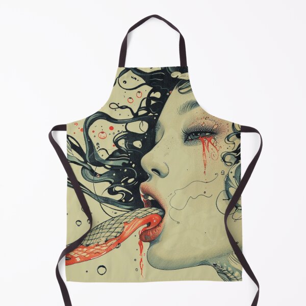 Item preview, Lamia Japanese Mythology Mythos Medusa designed and sold by Nightarcade.