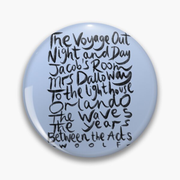 Item preview, Virginia Woolf Novels List Calligraphy designed and sold by louweasely.
