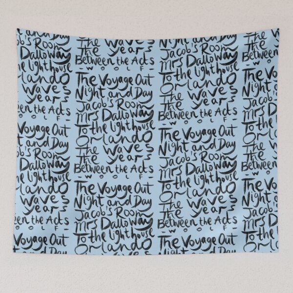 Item preview, Virginia Woolf Novels List Calligraphy designed and sold by louweasely.