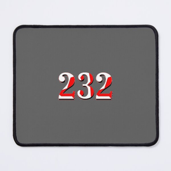 Item preview, number two hundred and Thirty two digit 232 order sequence team member age designed and sold by 4rpixs.