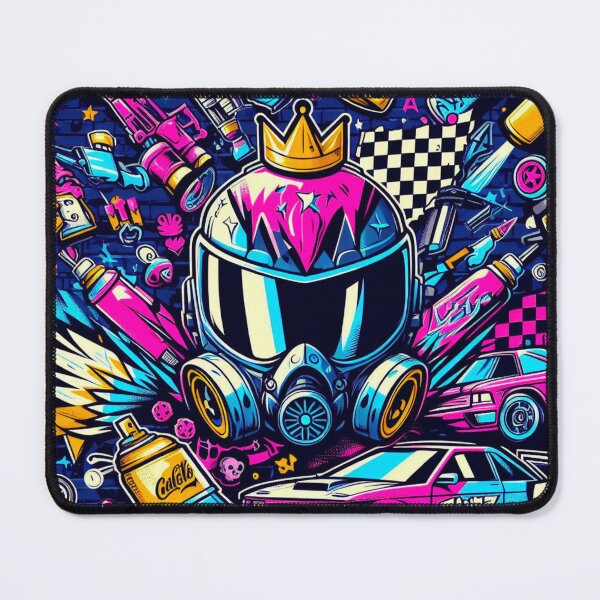 Item preview, Graffiti Mouse pad. designed and sold by MICKSPIKS.