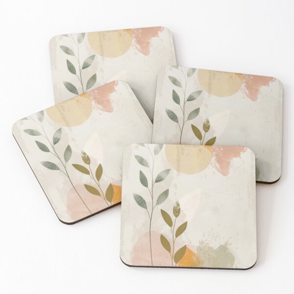 Item preview, Minimalist floral botanical designed and sold by wellyans.