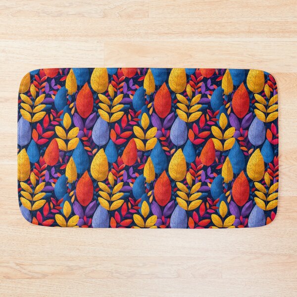 Item preview, A Kaleidoscope Of Colourful Leaves designed and sold by 89BLACK.