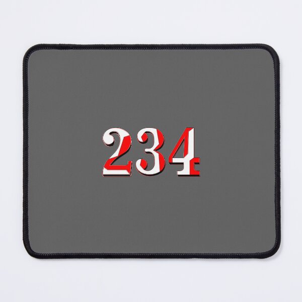 Item preview, number two hundred and  Thirty four digit 234 order sequence team member age designed and sold by 4rpixs.