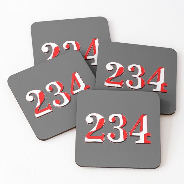 Item preview, number two hundred and  Thirty four digit 234 order sequence team member age designed and sold by 4rpixs.