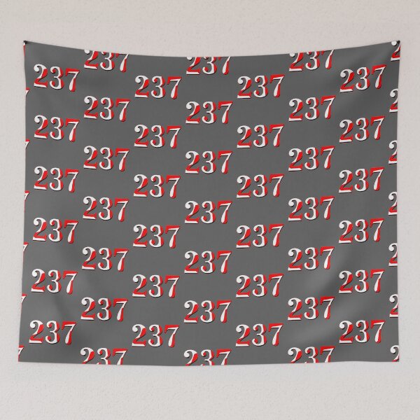 Item preview, number two hundred and  Thirty seven digit 237 order sequence team member age designed and sold by 4rpixs.
