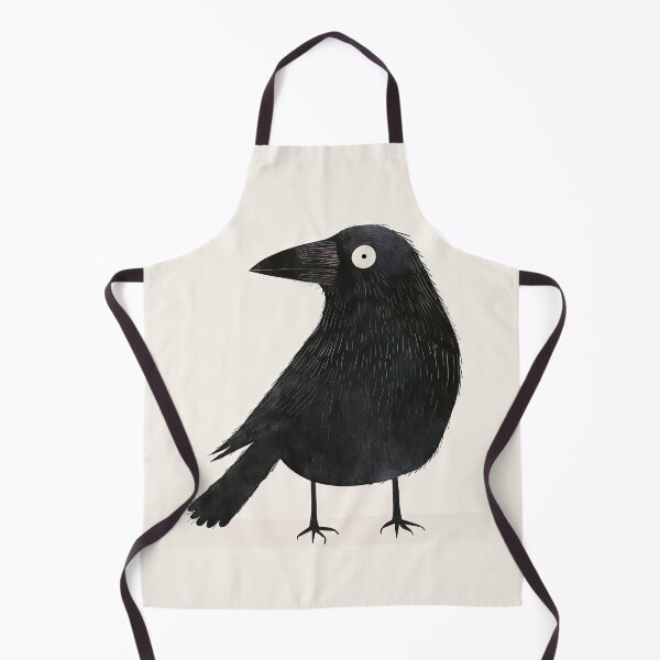 Item preview, Stylized Blackbird Illustration with a Striking Eye Detail designed and sold by Retrocranio.
