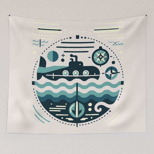 Item preview, Nautical Odyssey Emblem designed and sold by FarBeyound.