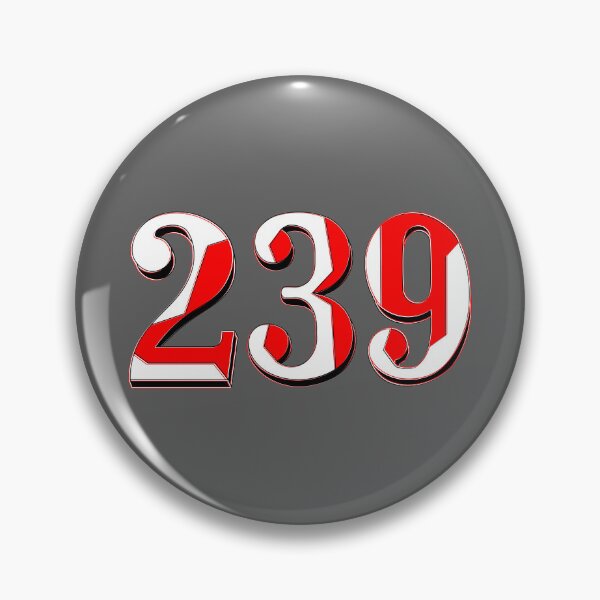 Item preview, number two hundred and  Thirty nine digit 239 order sequence team member age designed and sold by 4rpixs.