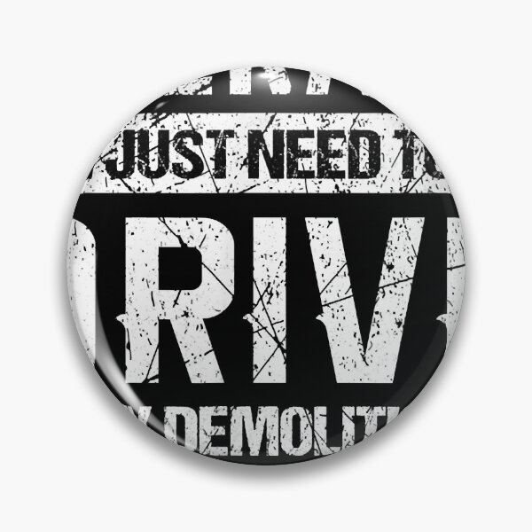 Item preview, Demolition Derby I Don't Need Therapy I Need Derby Car  designed and sold by EstellPfeffer.