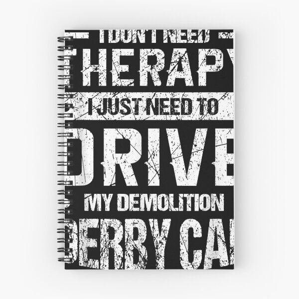 Item preview, Demolition Derby I Don't Need Therapy I Need Derby Car  designed and sold by EstellPfeffer.