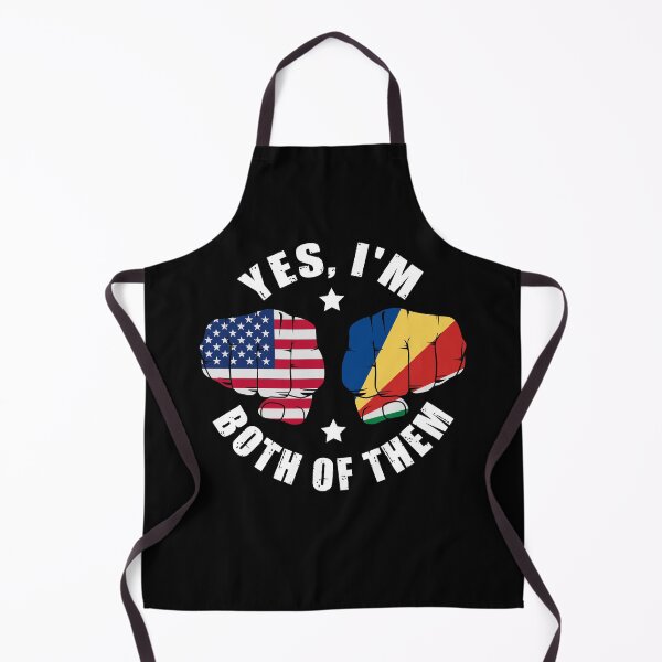 Item preview, Half American Half Seychellois Yes I'm Both Of Them designed and sold by OX-tright.
