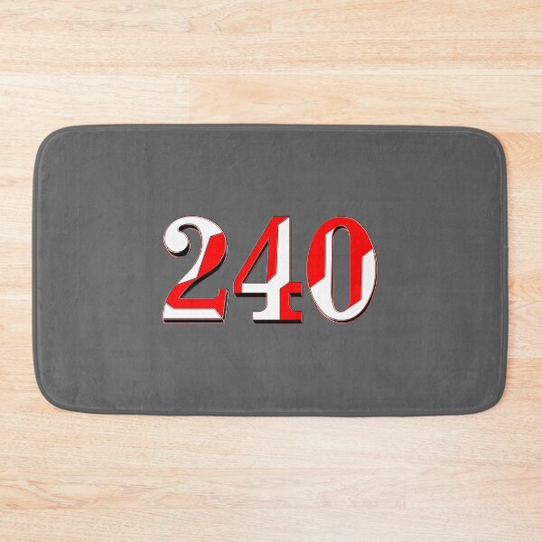 Item preview, number two hundred and  forty digit 240 order sequence team member age designed and sold by 4rpixs.
