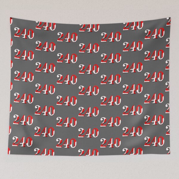 Item preview, number two hundred and  forty digit 240 order sequence team member age designed and sold by 4rpixs.